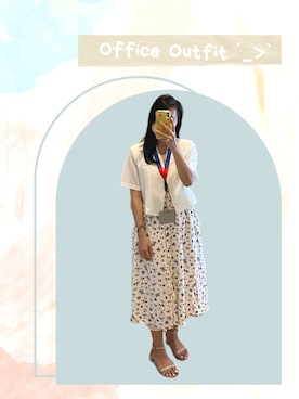 「NookNook（ヌークヌーク）のアイテム」を使った、vickyiyuuさん（レディース・156cm）の夏コーディネート