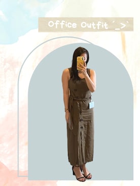 「STARMIMI（スターミミ）のアイテム」を使った、vickyiyuuさん（レディース・156cm）の夏コーディネート