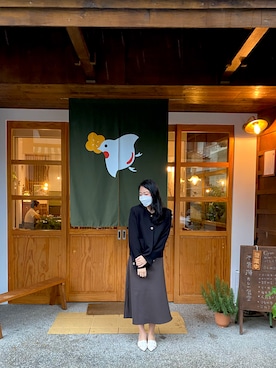 「NookNook（ヌークヌーク）のアイテム」を使った、vickyiyuuさん（レディース・156cm）の夏コーディネート