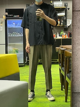 「休闲」｜finasterideさん（メンズ・175cm）の夏コーディネート