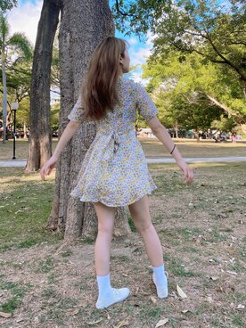 「MUJI」｜「アイテム（ワンピース/ドレス）」を使った、JuJu🍑さん（レディース・163cm）の秋コーディネート