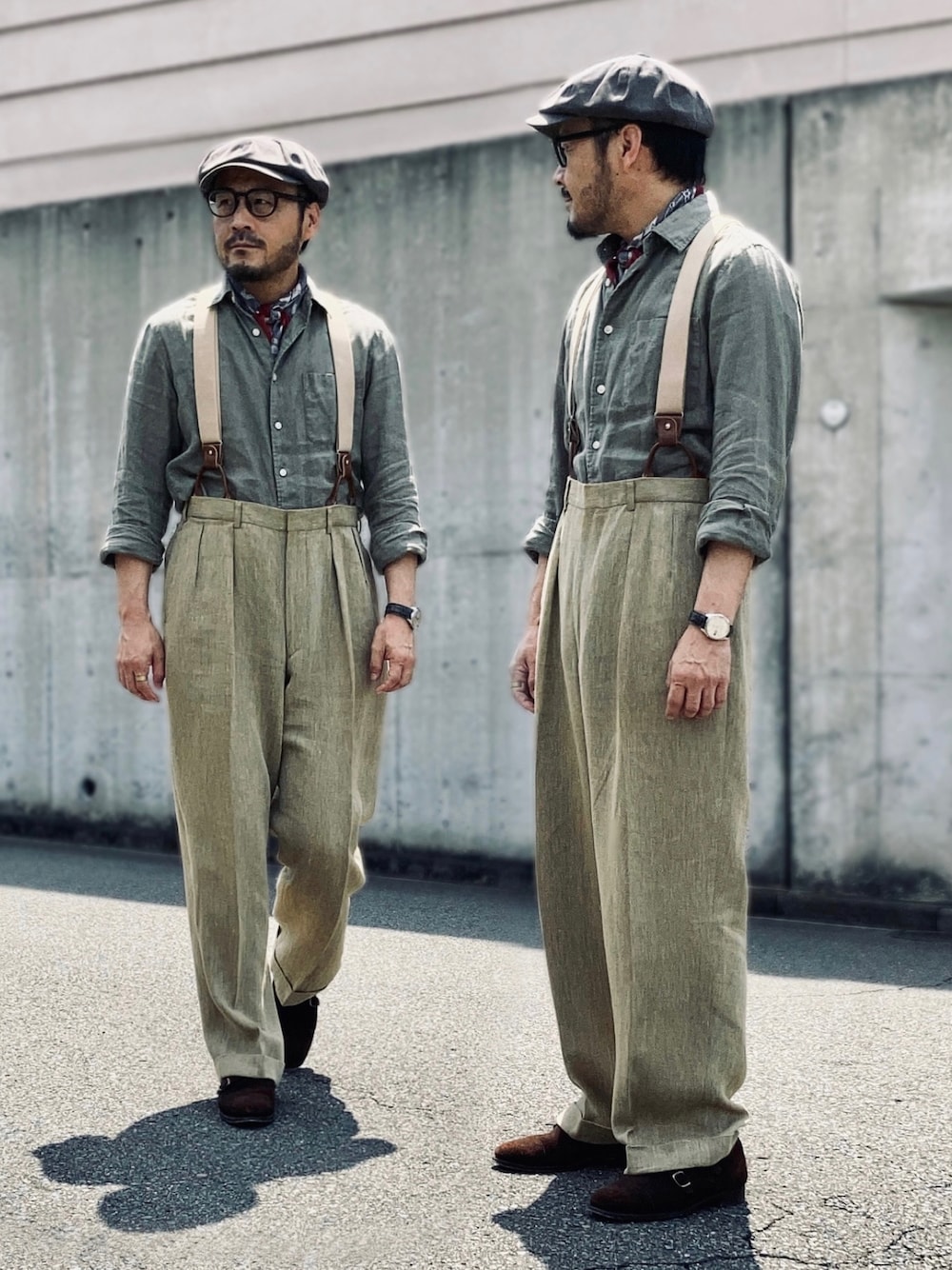Polo by Ralph Lauren 80's サスペンダー スラックス 程度良好！80s Polo by Ralph Lauren サスペンダーパンツ - メルカリ