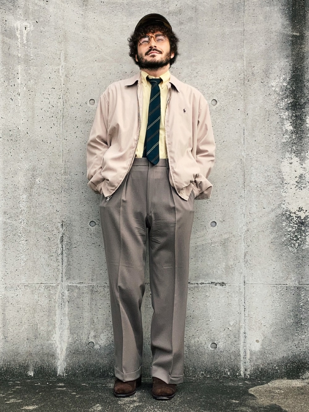 POLO RALPH LAURENのスラックスを使った「サスペンダー」の人気