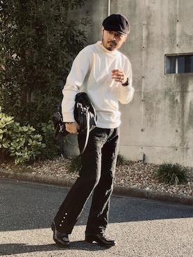 「FACCIES（ファチーズ）のアイテム」を使った、koppaさん（メンズ・169cm）の秋コーディネート