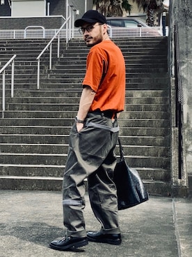 「DOARAT（ドゥアラット）のアイテム」を使った、koppaさん（メンズ・169cm）の秋コーディネート