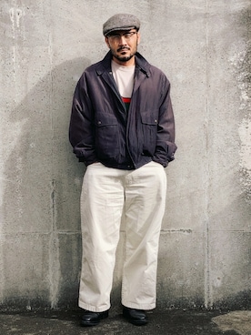 「アイテム（腕時計）」を使った、koppaさん（メンズ・169cm）の冬コーディネート