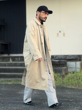 「no brand（ノーブランド）のアイテム」を使った、koppaさん（メンズ・169cm）の秋コーディネート