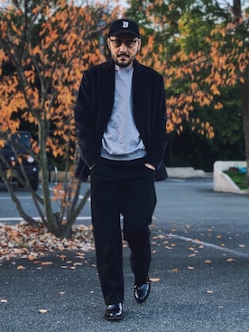 「FACETASM（ファセッタズム）のアイテム」を使った、koppaさん（メンズ・169cm）の秋コーディネート