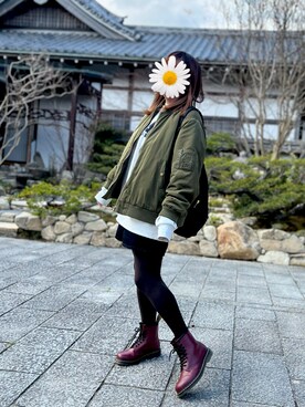 Ma 1を使った 冬服 のレディース人気ファッションコーディネート Wear