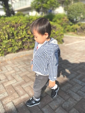 「DOLCE&GABBANA（ドルチェアンドガッバーナ）のアイテム」を使った、Ｒさん（キッズ・90cm）の秋コーディネート