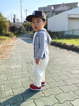 「DOLCE&GABBANA（ドルチェアンドガッバーナ）のアイテム」を使った、Ｒさん（キッズ・90cm）の秋コーディネート