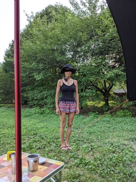 「O'NEILL（オニール）のアイテム」を使った、Shiさん（レディース・164cm）の夏コーディネート
