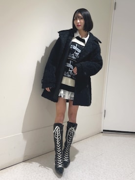 MOMOKAさん(レディース・160cm)の秋コーディネート