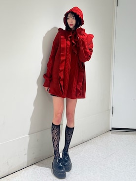 MOMOKAさん（レディース・160cm）の冬コーディネート