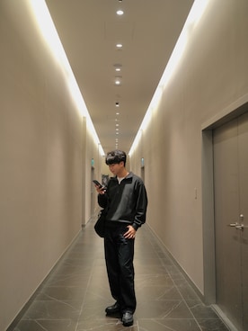 「アイテム（アンサンブル）」を使った、lypengさん（メンズ・177cm）の秋コーディネート