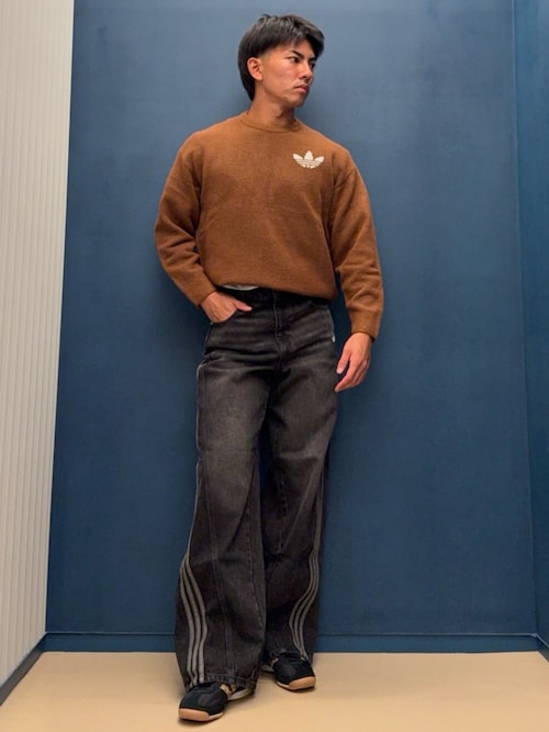 ルーズ デニムパンツ / アディダスオリジナルス adidas