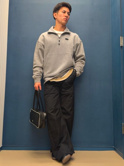 90sオルタナティブスポーツ長袖ストライプ ワッフル ティー / ロンT