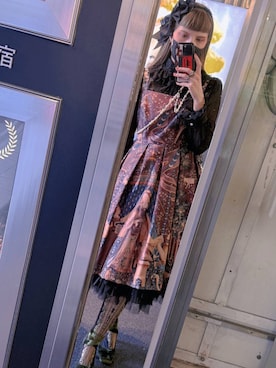 「アイテム（ヘアアクセサリー）」を使った、ダリアさん（レディース・166cm）の夏コーディネート