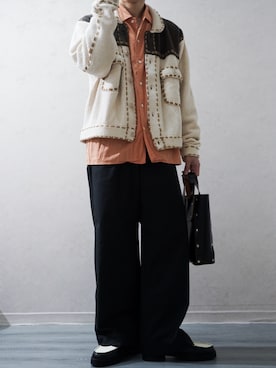 「marka（マーカ）のアイテム」を使った、Takiさん（メンズ・169cm）の冬コーディネート