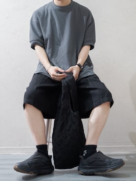 「アイテム（バングル/リストバンド）」を使った、Takiさん（メンズ・169cm・20代）の夏コーディネート