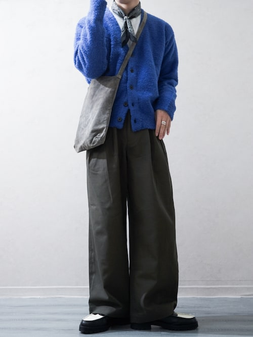 セール】【markaware/marka】別注 TRIPLE PLEATED EASY TROUSERS