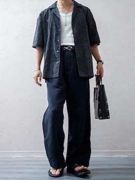 Takiさん（メンズ・169cm）の夏コーディネート