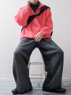 「アイテム（ドレスシューズ）」を使った、Takiさん（メンズ・169cm・20代）の冬コーディネート