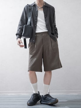 「アイテム（スニーカー）」を使った、Takiさん（メンズ・169cm・20代）の秋コーディネート
