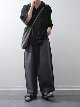 「Hender Scheme（エンダースキーマ）のアイテム」を使った、Takiさん（骨格ウェーブ・メンズ・169cm）の夏コーディネート