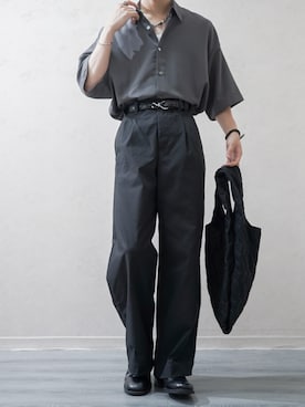 「アイテム（ネックレス）」を使った、Takiさん（メンズ・169cm・20代）の夏コーディネート