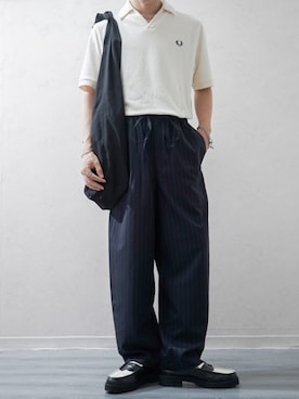 「アイテム（リング）」を使った、Takiさん（メンズ・169cm）の夏コーディネート