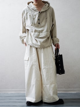 「SBG（エスビー）のアイテム」を使った、Takiさん（メンズ・169cm）の春コーディネート