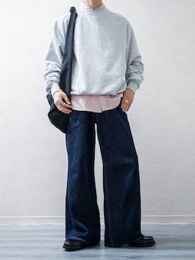 「アイテム（リング）」を使った、Takiさん（メンズ・169cm・20代）の秋コーディネート