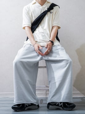 「TOGA（トーガ）のアイテム（アクセサリー）」を使った、Takiさん（メンズ・169cm）の夏コーディネート