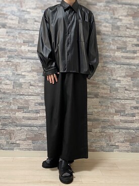 「epnok」｜「アイテム（サンダル）」を使った、Takiさん（メンズ・169cm）の秋コーディネート