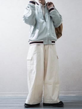 「KLEMAN（クレマン）のアイテム」を使った、Takiさん（メンズ・169cm）の冬コーディネート