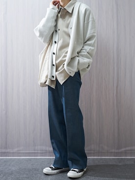 「CONVERSE（コンバース）のアイテム」を使った、Takiさん（骨格ウェーブ・メンズ・169cm）の春コーディネート