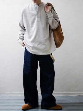 「BIRKENSTOCK（ビルケンシュトック）のアイテム」を使った、Takiさん（メンズ・169cm）の春コーディネート