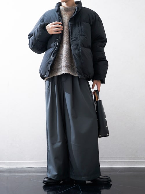 【RUUBON】padded volume heat jacket / パデッド ボリューム ヒート ジャケット