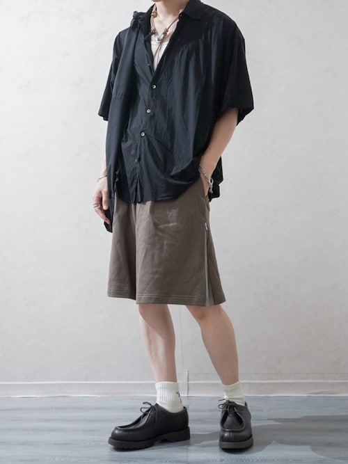 KANEMASA PHIL.】46G Artisan S/S Shirt（シャツ/ブラウス