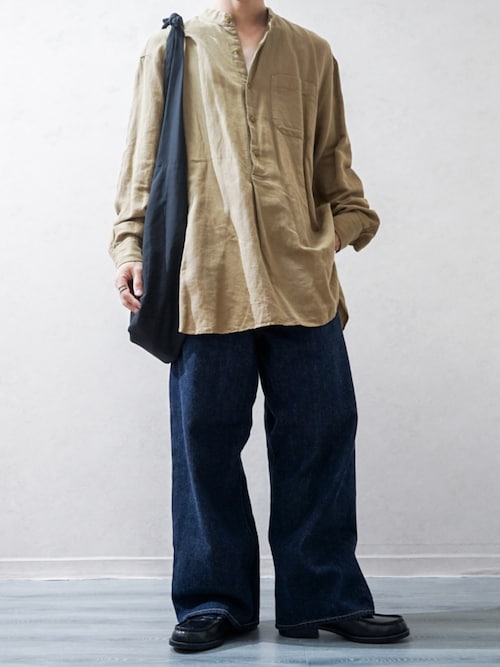 YOKO SAKAMOTO】 5POCKET BAGGY PANTS（デニムパンツ）｜yoko sakamoto