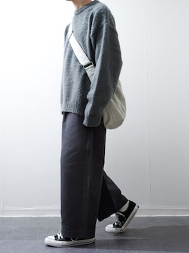 「RUUBON（ルーボン）のアイテム」を使った、Takiさん（骨格ウェーブ・メンズ・169cm）の秋コーディネート