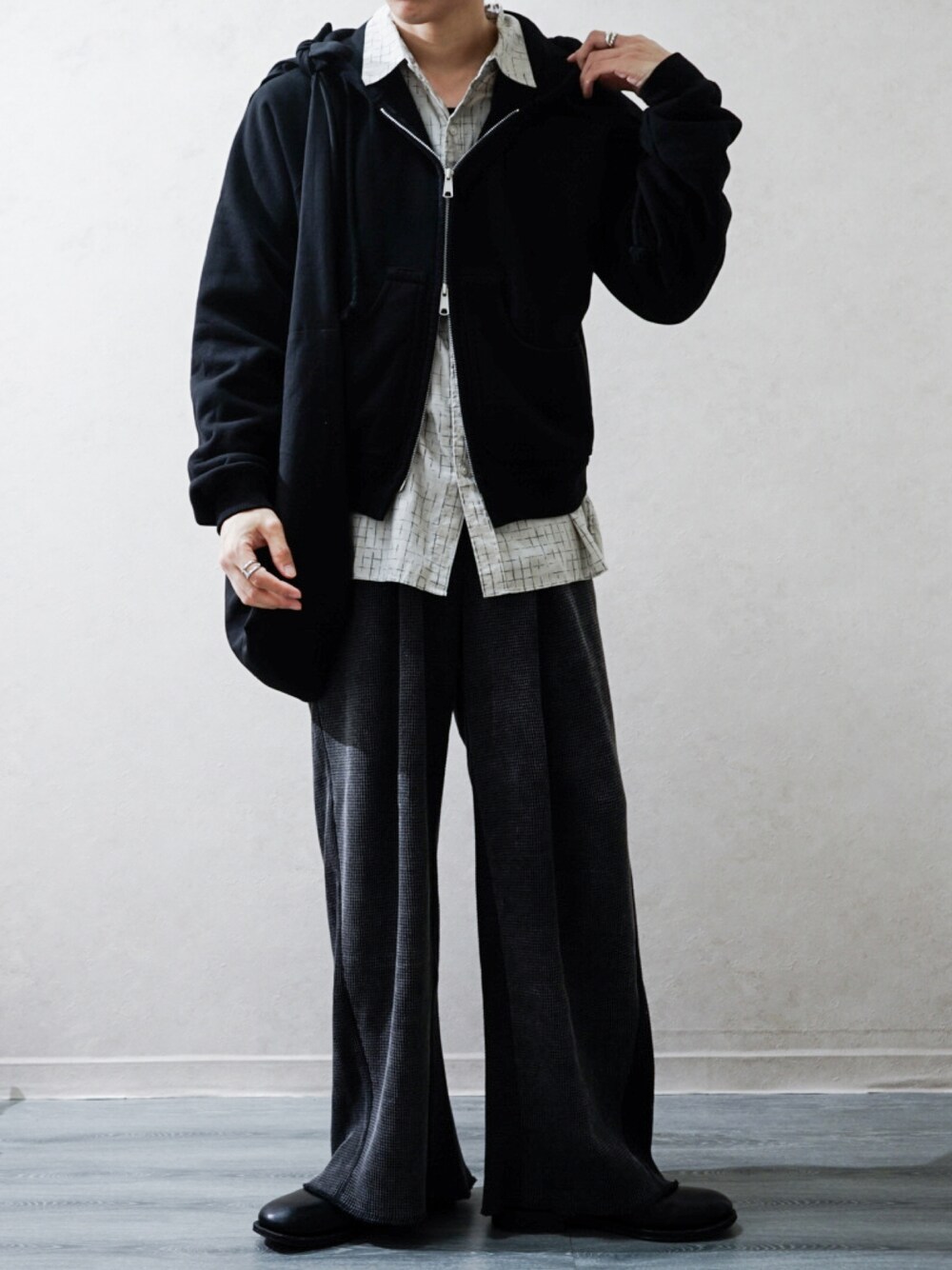 MATSUFUJI（マツフジ）の「【MATSUFUJI】 Zip up Sweat Hoodie