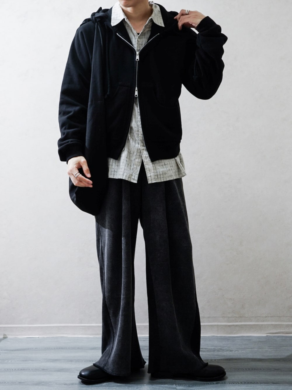 MATSUFUJI（マツフジ）の「【MATSUFUJI】 Zip up Sweat Hoodie