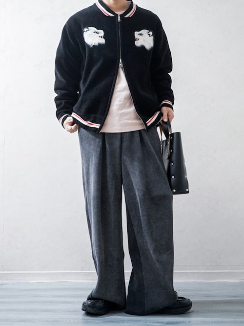 DAIRIKU（ダイリク）の「Needle Punch Reversible Ska Knit