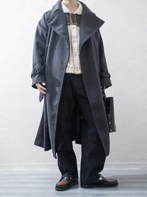 【米津玄師着用】Phingerin フィンガリン　グレーニット　サイズS 米津玄師着用】Phingerin フィンガリン グレーニット サイズS - メルカリ