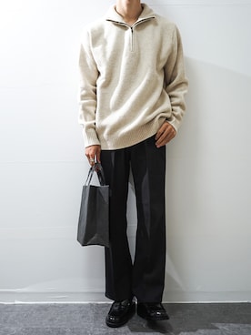 「RAGEBLUE（レイジブルー）のアイテム（パンツ）」を使った、Takiさん（メンズ・169cm）の秋コーディネート