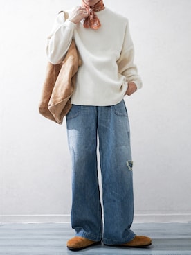 「アイテム（リング）」を使った、Takiさん（メンズ・169cm・20代）の秋コーディネート
