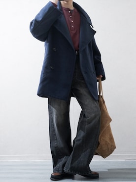 「Bleme（ブレム）のアイテム」を使った、Takiさん（メンズ・169cm）の冬コーディネート