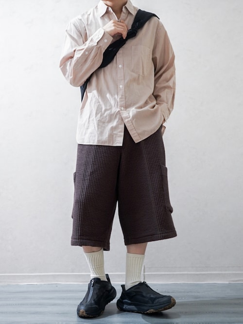 セール】【MATSUFUJI】 Stripe Jacquard Detachable Trousers（その他